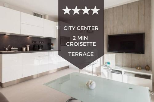 Downtown Cannes Modern 1-Br Apartment