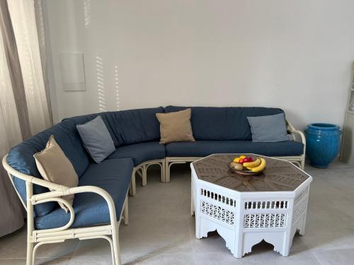 Χώρος καθιστικού στο Casa Flavia