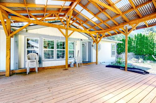 ArrowLeaf Cabinにある庭