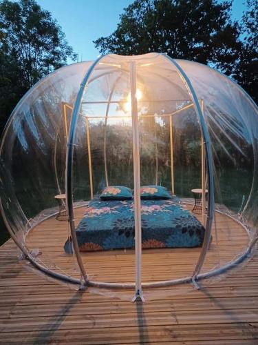 Gallery image of Bulle sous les étoiles in La Saunière