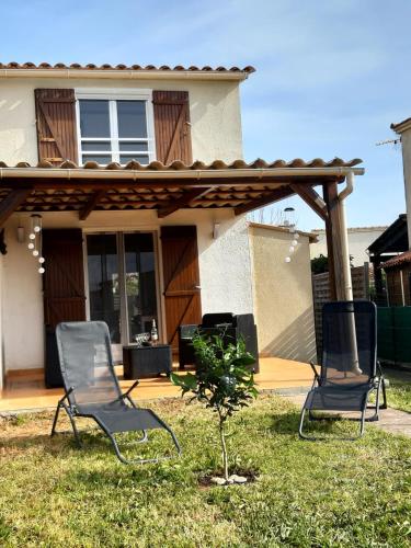 Villa, maison bord de mer climatisée