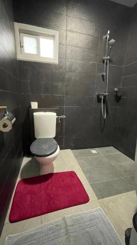 Ένα μπάνιο στο Pavema Apartments