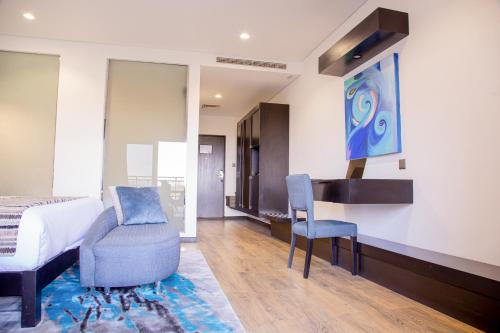 Un lugar para sentarse en Amaryllis Hotel Blantyre