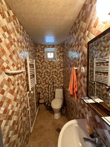 Koupelna v ubytování Mate Guesthouse
