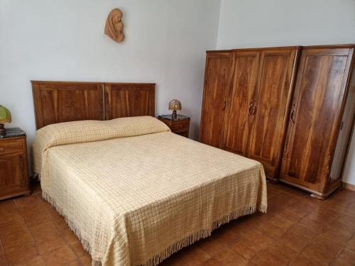 Postel nebo postele na pokoji v ubytování La Casa di Marta