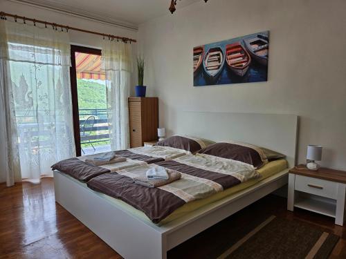 Posteľ alebo postele v izbe v ubytovaní Apartments with a parking space Moscenicka Draga, Opatija - 7746