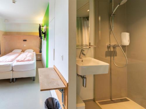 Koupelna v ubytování Holiday Home in Durbuy near Adventure Valley