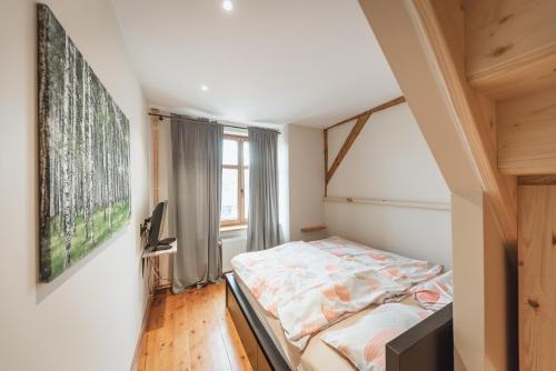 Posteľ alebo postele v izbe v ubytovaní Duży Apartament Duszniki-Zdrój