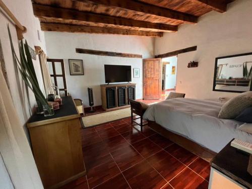 TV a/nebo společenská místnost v ubytování Casa de campo ideal para descansar y desconectarse