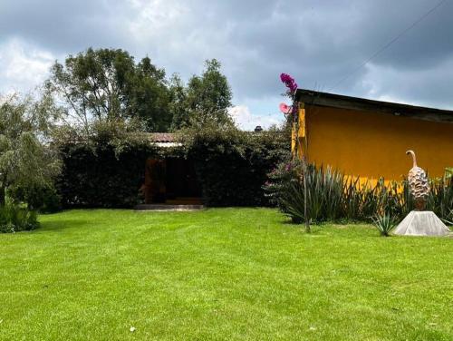 Zahrada ubytování Casa de campo ideal para descansar y desconectarse