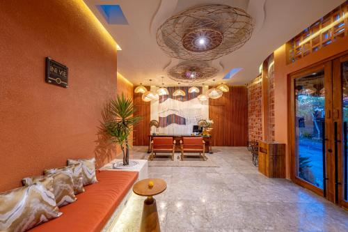 Χώρος καθιστικού στο Cyrus Villa Seminyak by Ini Vie Hospitality