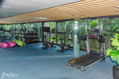 Fitness centrum a/nebo fitness zařízení v ubytování Marvest 1