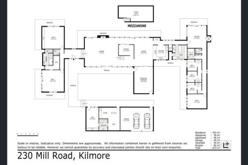 a floor plan of a house with a mill road kimer at Finsbury House - Luxury 8 Bedroom Farm Homestead with Pool in Kilmore