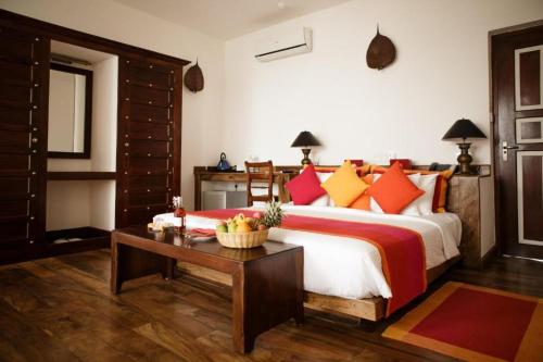 Postel nebo postele na pokoji v ubytování Thaulle Ayurveda Resort - Yala