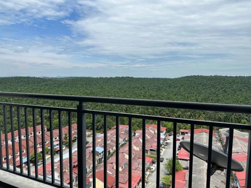 Balkón nebo terasa v ubytování Homestay Ar Rayyan RESIDENSI LAGUNA BIRU