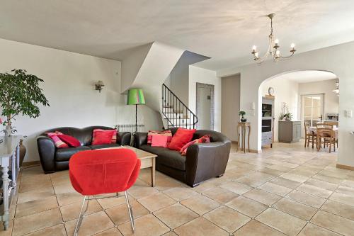 Photo de la galerie de l'établissement Villa/ piscine/jacuzzi Sud Luberon, à Cucuron