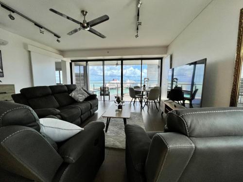 Χώρος καθιστικού στο Sea Renity at Waterfront - SEAVIEW