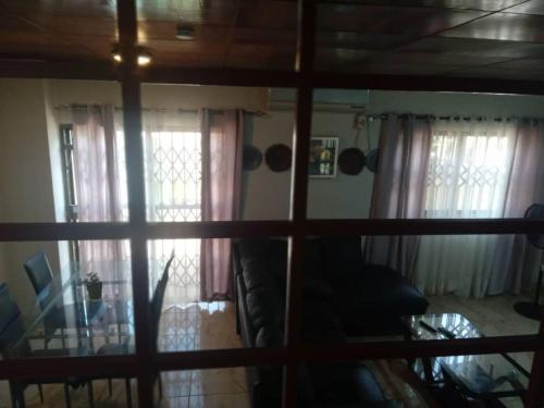 a view from a window of a living room at Spintex Villas - Available for Long Term Rentals in Ablekuma