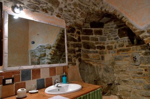 Ένα μπάνιο στο B&B Da Marta
