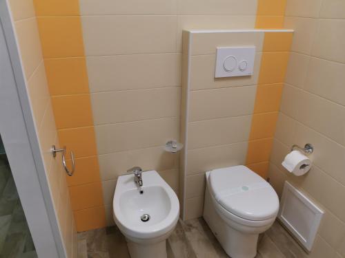Ένα μπάνιο στο Nunù Bed and Breakfast