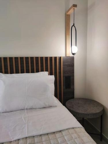 Katil atau katil-katil dalam bilik di Krystalias luxury studio