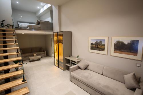 Χώρος καθιστικού στο Toto Hotel & Apartments