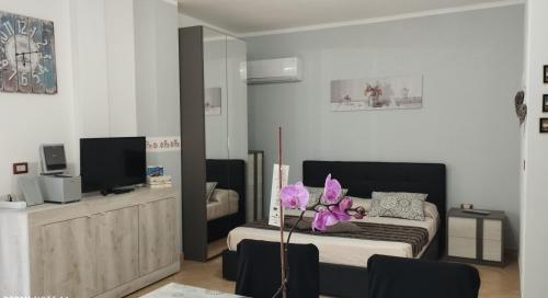 TV a/nebo společenská místnost v ubytování Casa da Mari