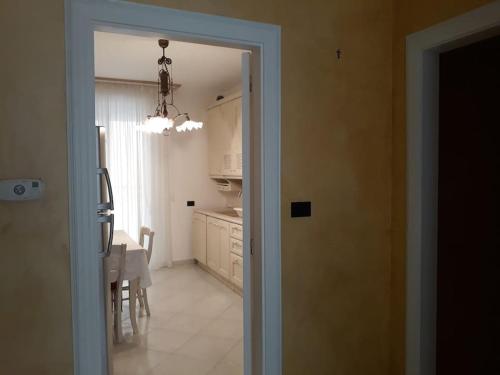 Koupelna v ubytování Appartamento confortevole per famiglie