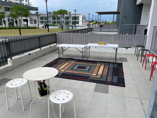 Балкон или терраса в Meru Oasis at Casa Kayangan Ipoh