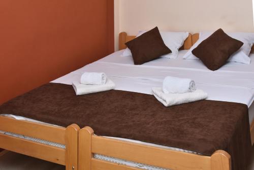 Guest House Villa Mirにあるベッド