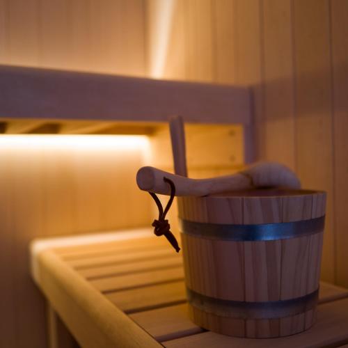 a cup of coffee sitting on top of a table at Casa Minerva - Suite e Relax in Gioia del Colle