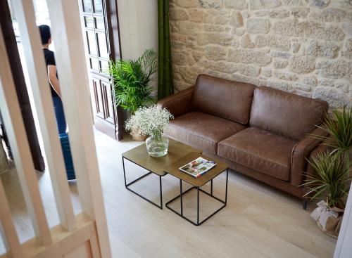 Posezení v ubytování Hotel Trina 20
