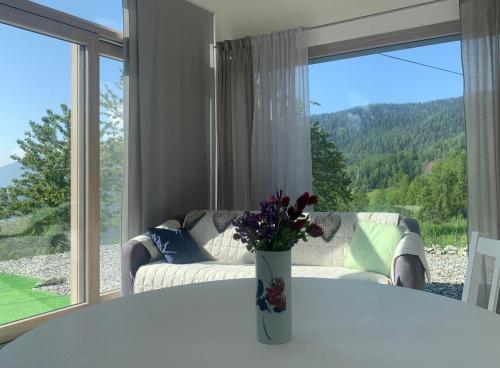 Nespecifikovaný výhled na hory nebo výhled na hory při pohledu z bed and breakfast