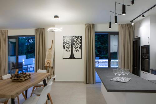 Χώρος καθιστικού στο White River Villa