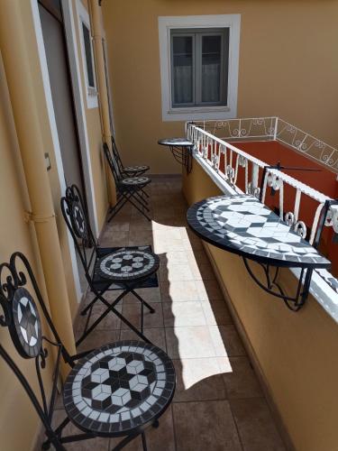 Χώρος καθιστικού στο CASA ZENOBIO
