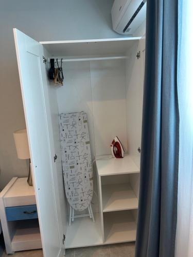 Ένα ή περισσότερα κρεβάτια σε δωμάτιο στο Noe Hotel ,1 Bed Room 2 Near to the beach