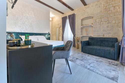 Posedenie v ubytovaní Luxury Rooms "Kaleta"