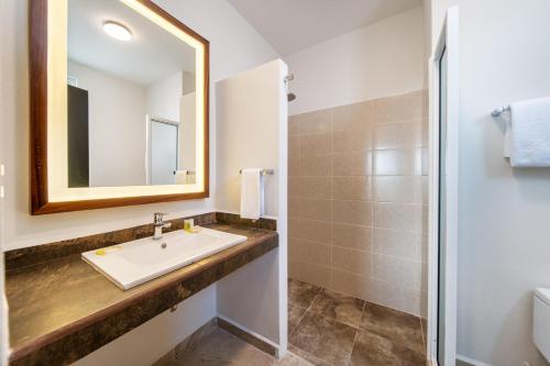 Koupelna v ubytování Villas Coral Huatulco