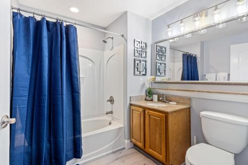 Koupelna v ubytování Blue Heron Beach Resort