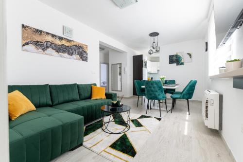 Silver luxury apartment