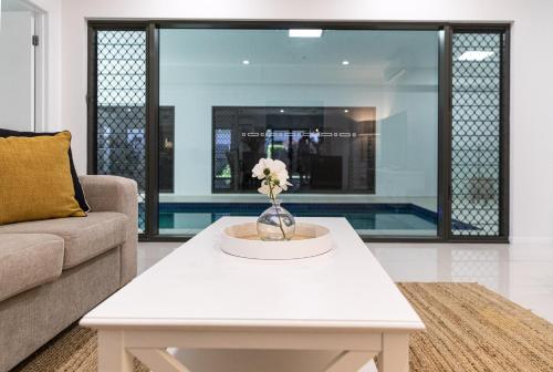 Χώρος καθιστικού στο Villa Maasai - Coastal Luxury With a Heated Pool