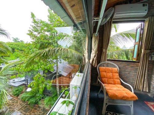 Aed väljaspool majutusasutust Gò Chanh Homestay