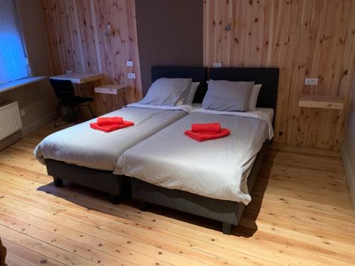Кровать или кровати в номере Huis Buizemont