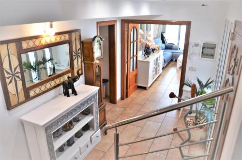 Kuchyň nebo kuchyňský kout v ubytování VILLA SOFIA CALELLA