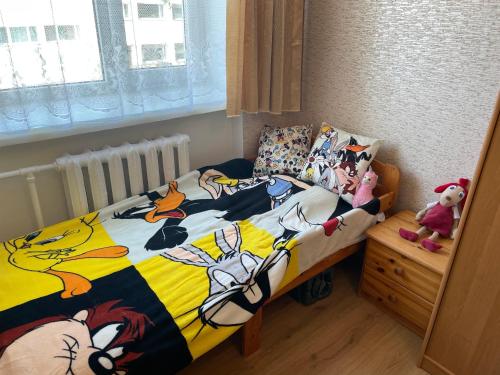 Posteľ alebo postele v izbe v ubytovaní Ravi 1, Pärnu