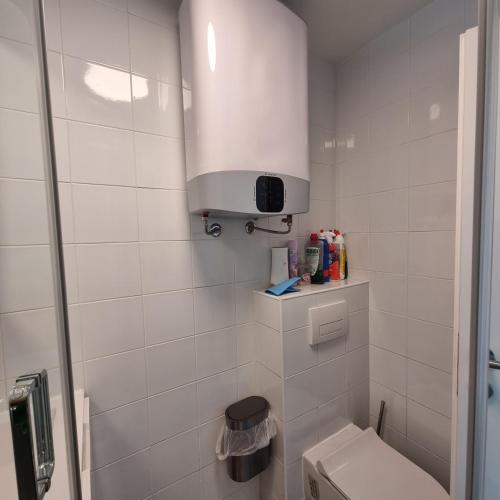Kúpeľňa v ubytovaní Apartman Dona