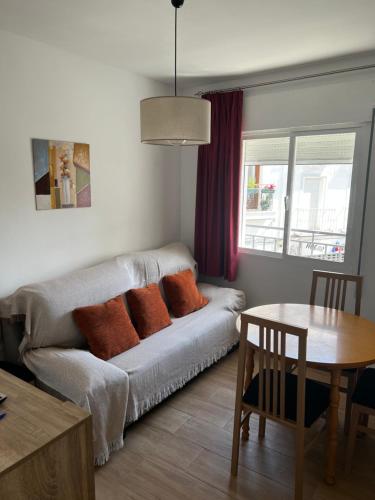 Posedenie v ubytovaní Apartamento Arenas