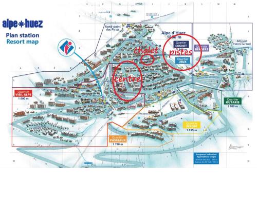 a map of puerto princesa palawan resort at Appartement en Chalet 4 étoiles in LʼHuez