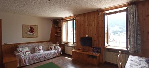 Postel nebo postele na pokoji v ubytování Nel Cuore di Ponte