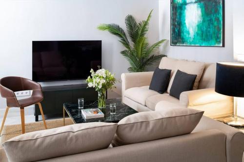 Et tv og/eller underholdning på San Buenaventura Apartment 3